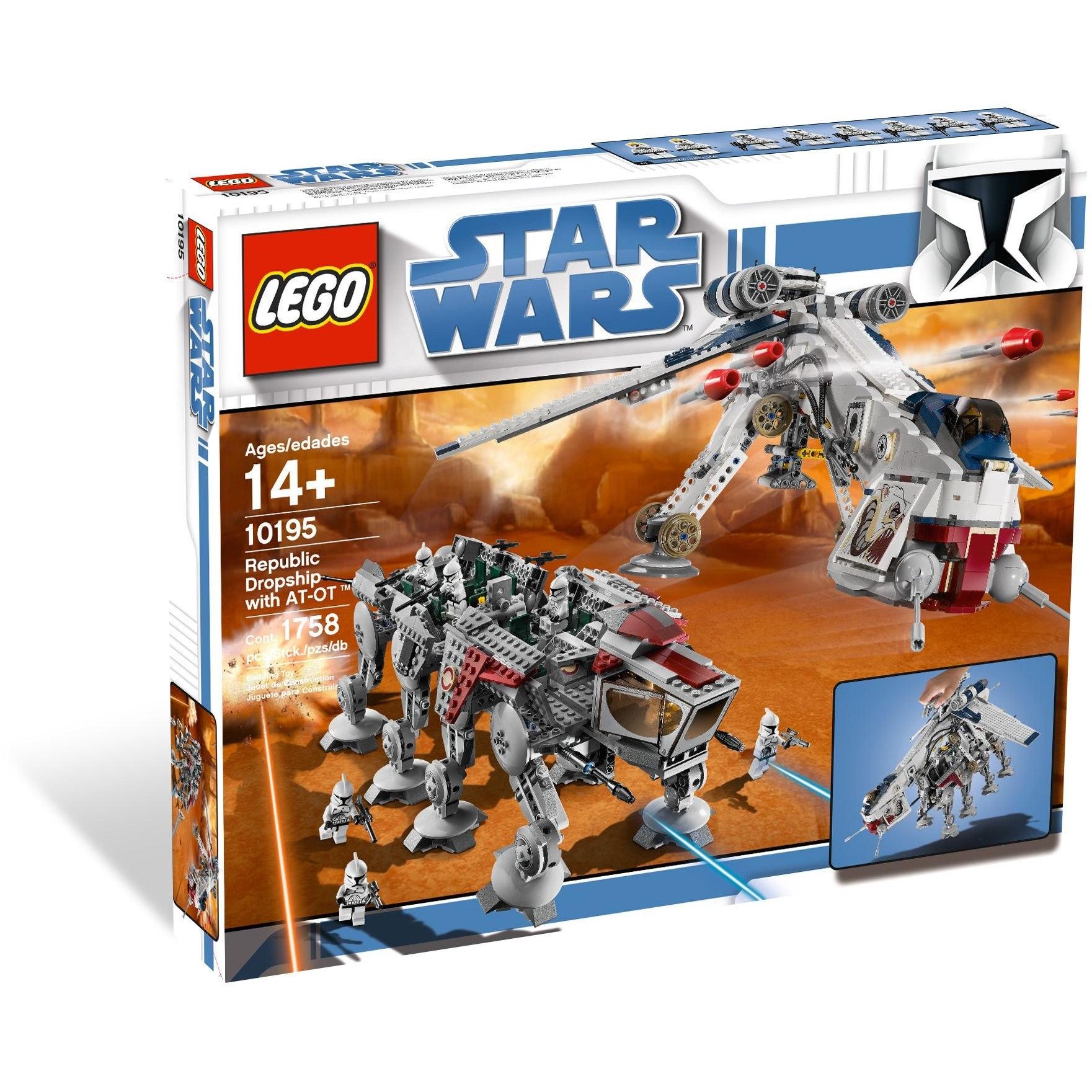 Vaisseau de transport de la République avec AT-OT | Star Wars | 10195