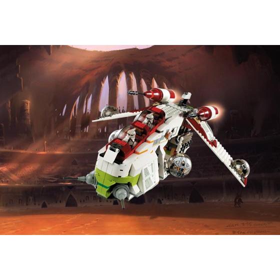 Republic Gunship | Star Wars | 7163