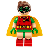 Robin - Lunettes vertes, motif sourire/effrayé | sh0315