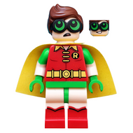 Robin - Green Glasses, Smile / Worried Pattern | dim041