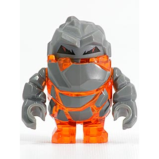Rock Monster - Firox (Orange translucide) | pm002