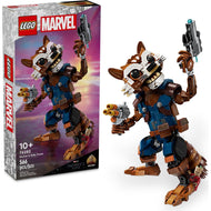 Fusée et bébé Groot | Super-héros Marvel | 76282