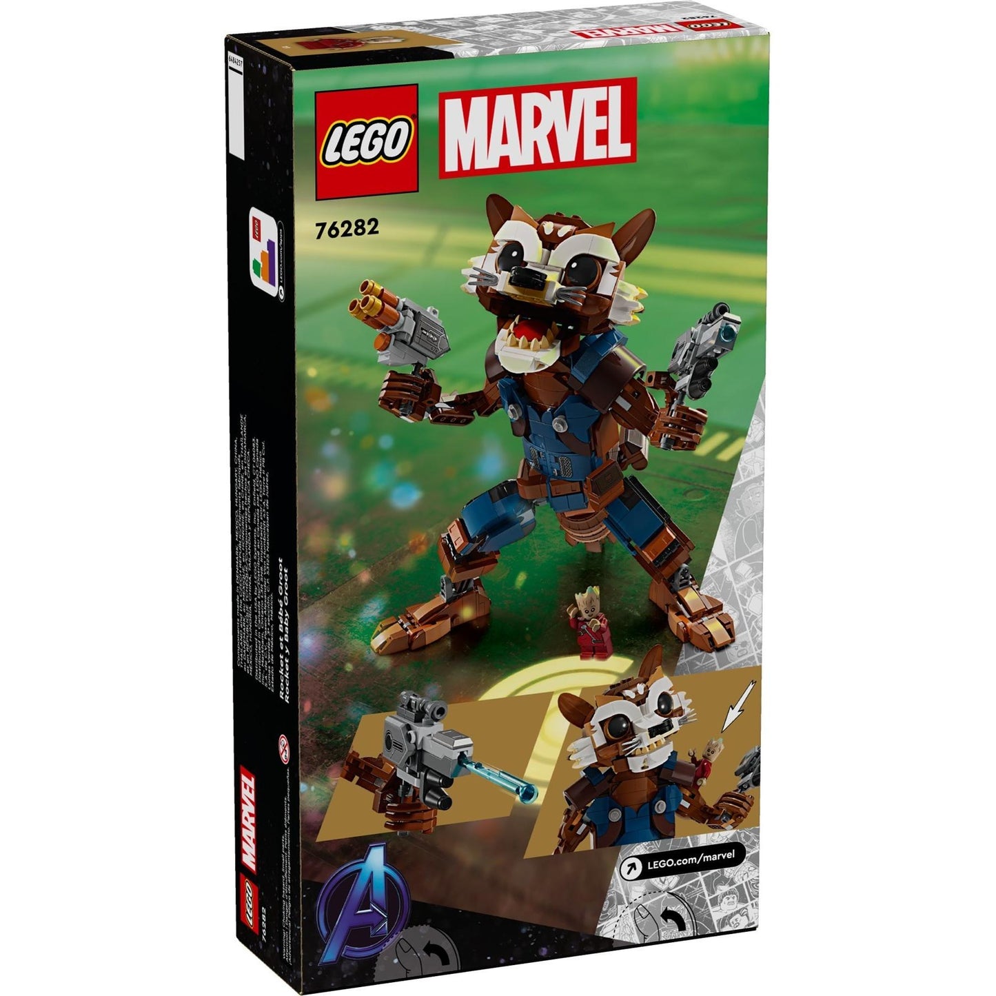 Rocket & Baby Groot | Marvel Super Heroes | 76282