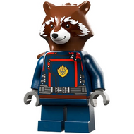 Rocket Raccoon - Dark Blue Suit, Reddish Brown Head | sh0875