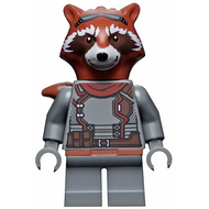 Rocket Raccoon - Tenue gris bleu foncé, tête brun rougeâtre | sh0742