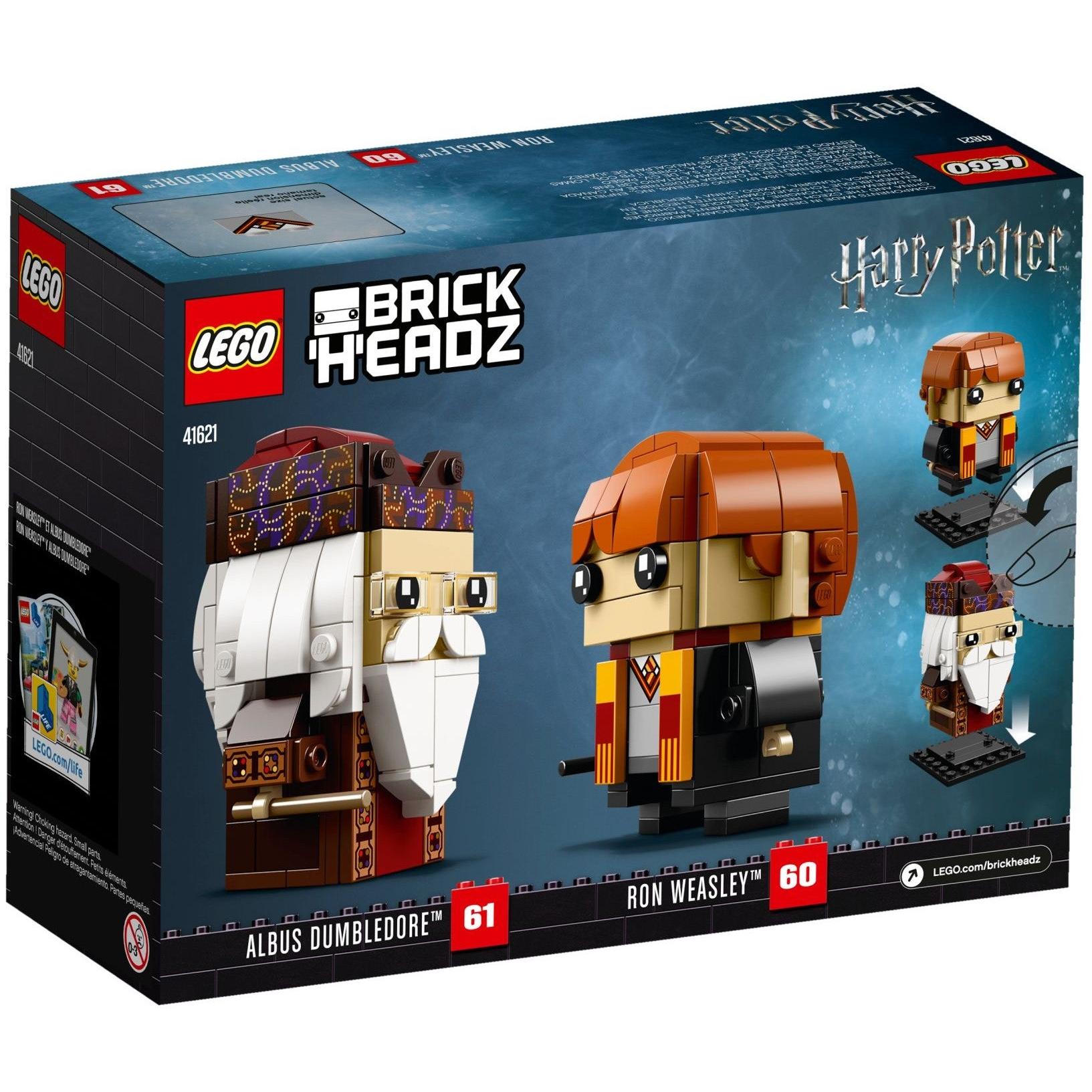 Ron Weasley & Albus Dumbledore | BrickHeadz | 41621