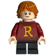 Ron Weasley - Dark Red Sweater with Letter R | hp207