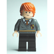 Ron Weasley - Gryffindor Stripe and Shield Torso, Black Legs | hp112