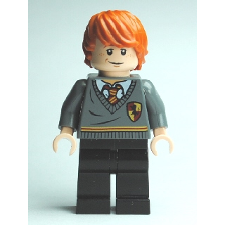 Ron Weasley - Torse rayé et blason Gryffondor, jambes noires | hp112