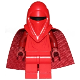 Royal Guard with Dark Red Arms and Hands (Spongy Cape) | sw0521b