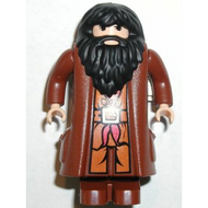Rubeus Hagrid - Reddish Brown Topcoat (Light Nougat Version with Movable Hands) | hp061