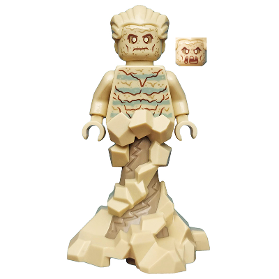 Sandman, Forme de sable beige avec base tourbillonnante | sh0537