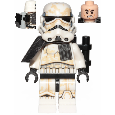 Sandtrooper (Enlisted) - Black Pauldron, Ammo Pouch, Dirt Stains, Survival Backpack | sw0960