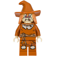 Épouvantail, chapeau mou orange foncé | sh0275