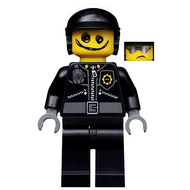 Le méchant flic au visage gribouillé, La Grande Aventure LEGO | tlm007