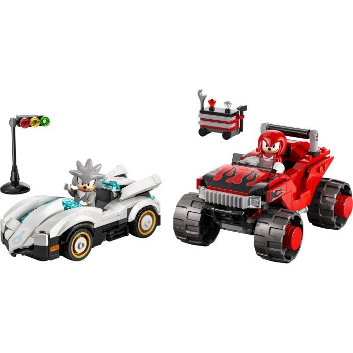Silver's Car vs. Knuckles' Monster Truck | Sonic the Hedgehog | 77118