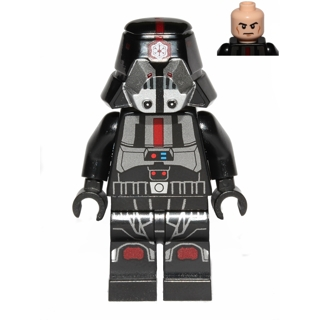 Sith Trooper - Black Armor with Printed Legs | sw0443