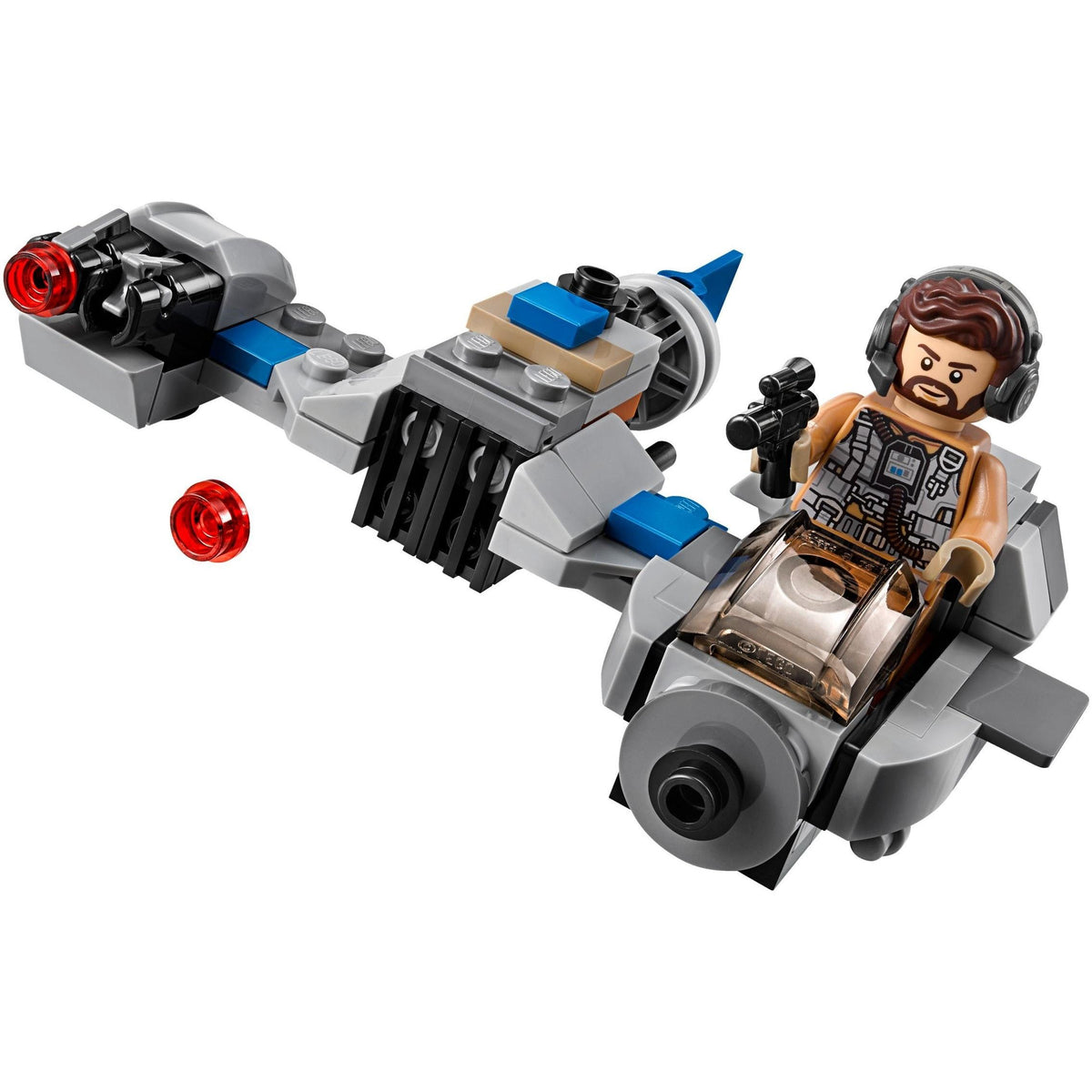 Ski Speeder vs. First Order Walker Microfighters | Star Wars | 75195