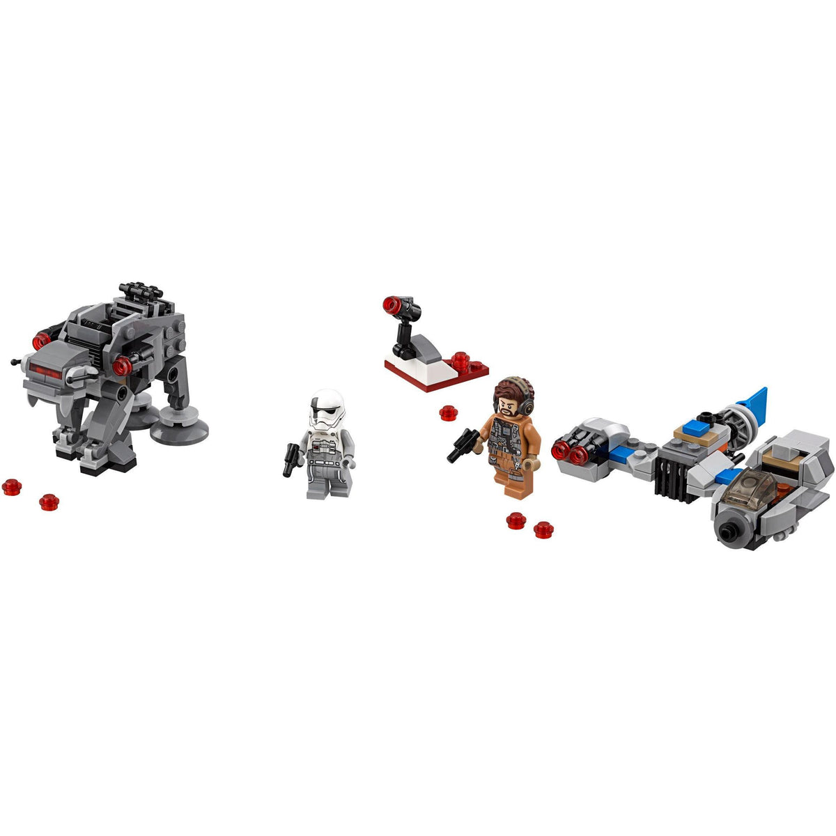 Ski Speeder contre Microfighters Marcheurs du Premier Ordre | Star Wars | 75195