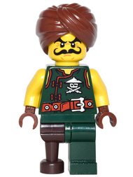 Soldat pirate du ciel avec turban | njo0231