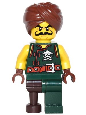 Soldat pirate du ciel avec turban | njo0231
