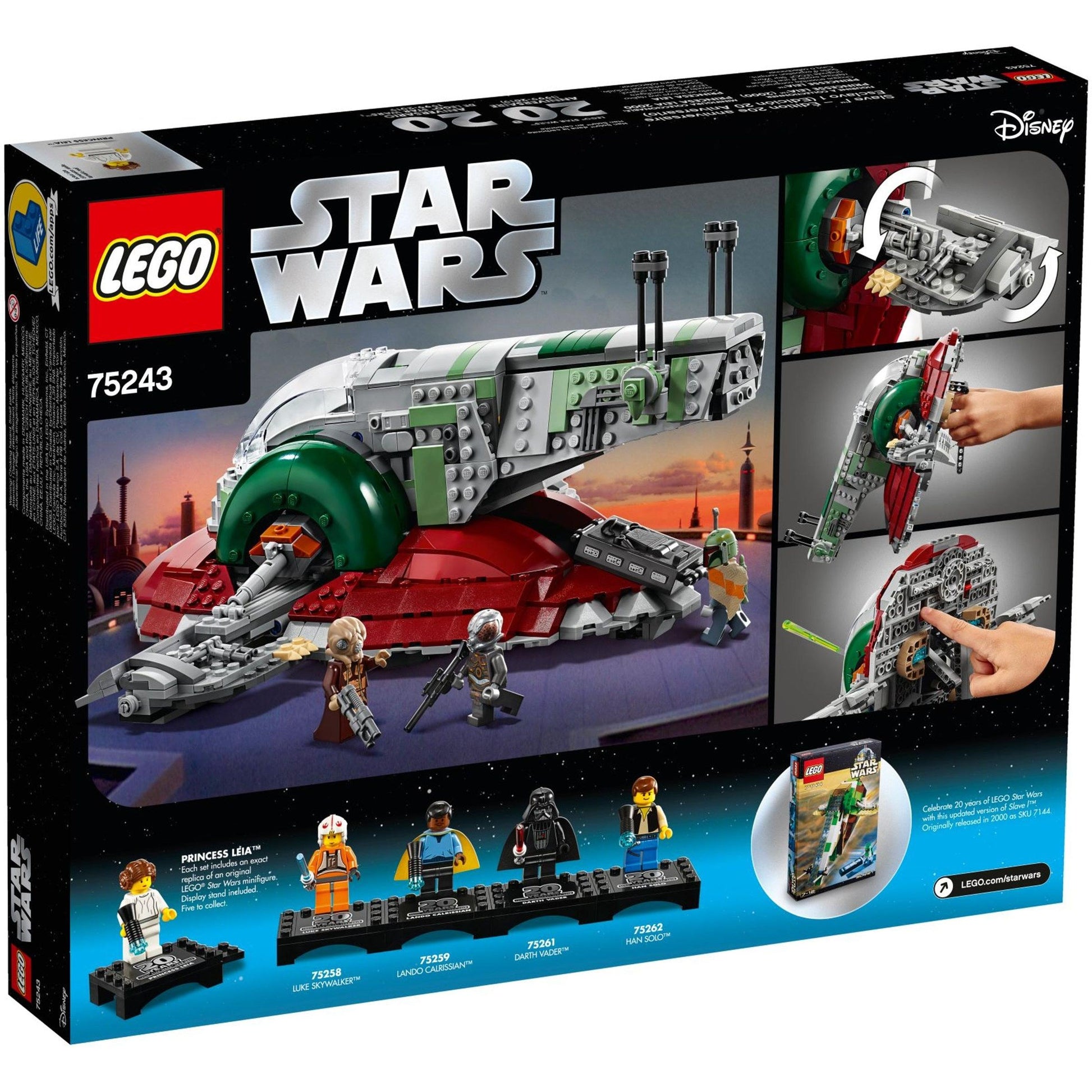 Slave I - Édition 20e anniversaire | Star Wars | 75243