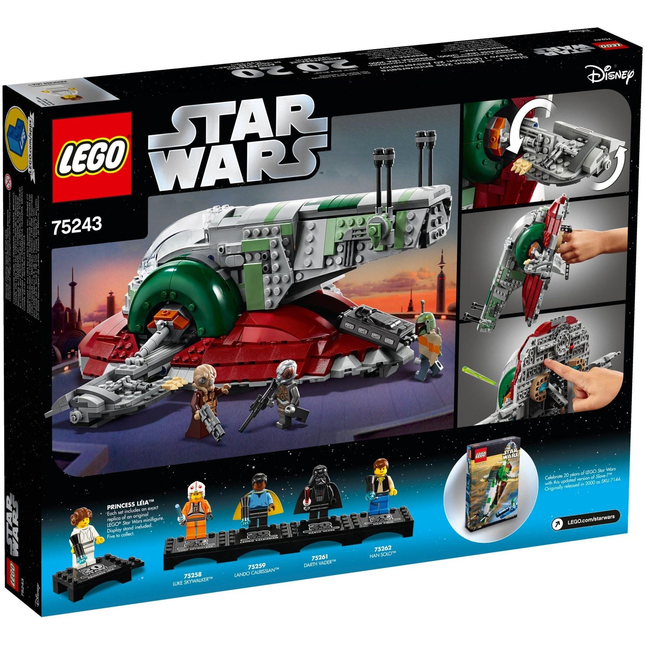 Slave I - 20th Anniversary Edition | Star Wars | 75243