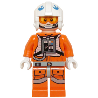 Snowspeeder Pilot - White Helmet, Headset | sw0597