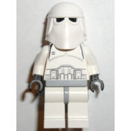 Soldat des neiges, hanches gris clair bleuté, mains noires (boîte bleue Falcon) | sw0080