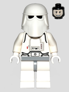 Snowtrooper, Light Bluish Gray Hips, White Hands, Printed Head | sw0428