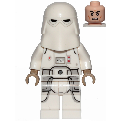 Snowtrooper, Printed Legs, Dark Tan Hands