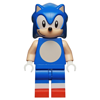 Sonic the Hedgehog - Light Nougat Face and Arms, Grin to Right | idea104