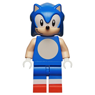 Sonic the Hedgehog - Light Nougat Face and Arms, Grin to Right | idea104