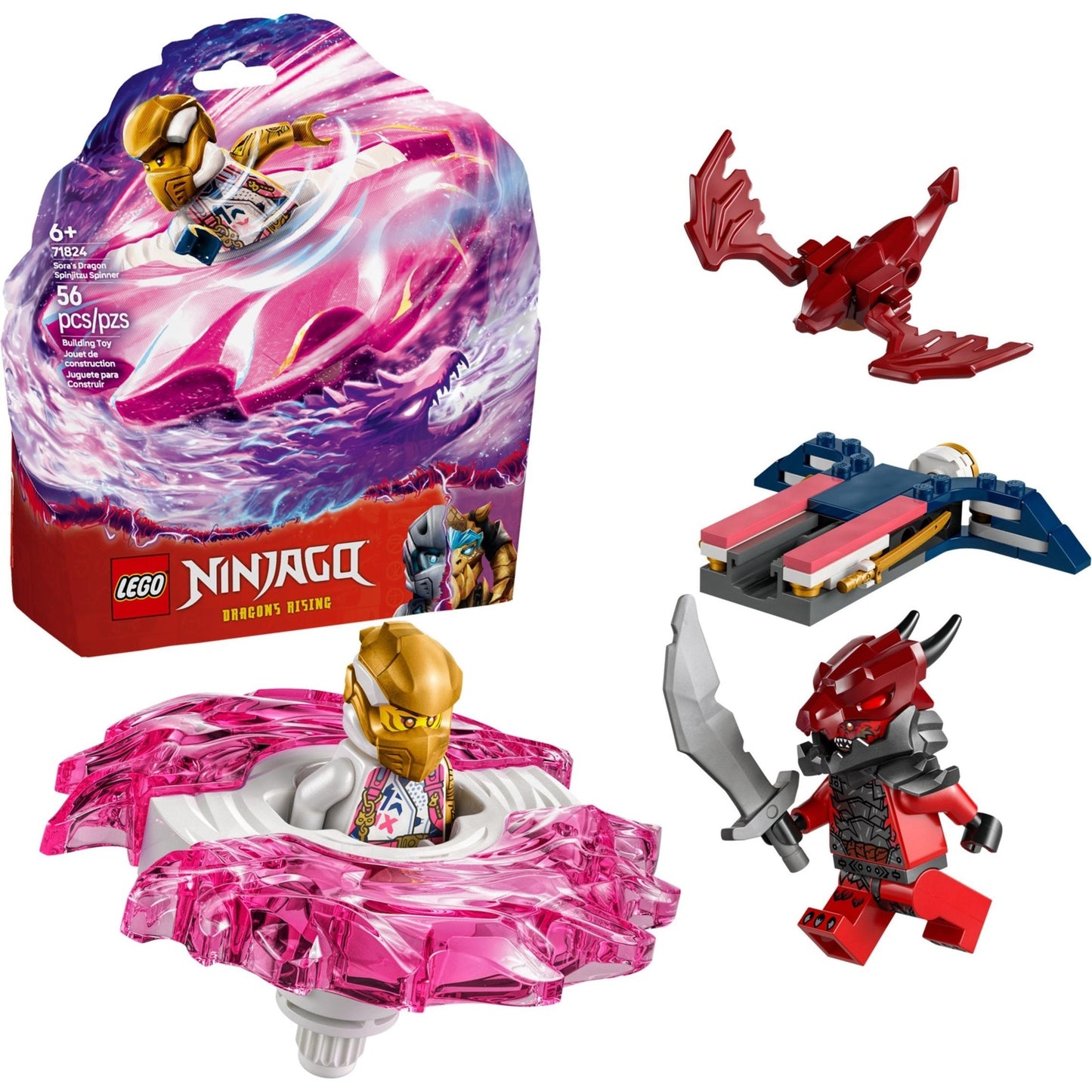 Sora's Dragon Spinjitzu Spinner | Ninjago | 71824