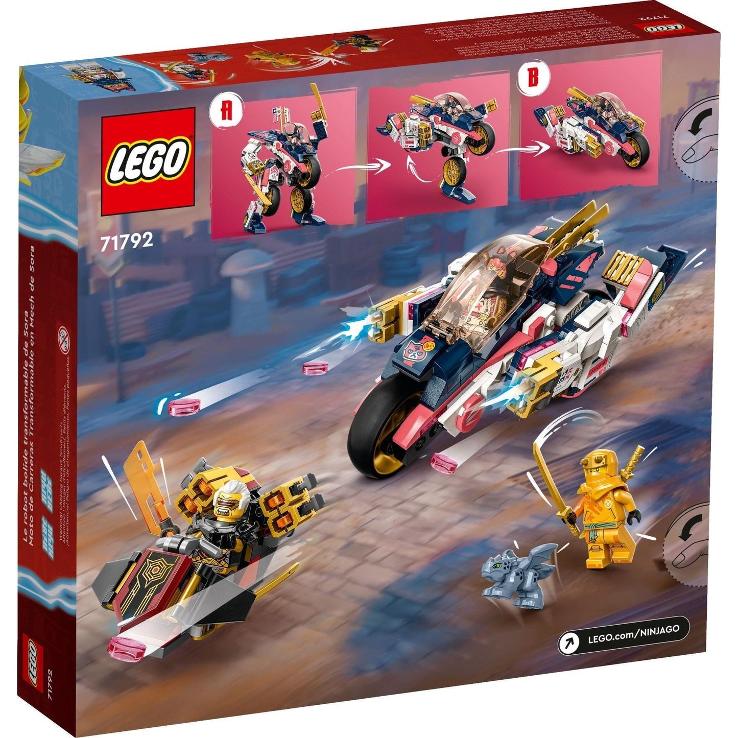 Sora's Transforming Mech Bike Racer | Ninjago | 71792