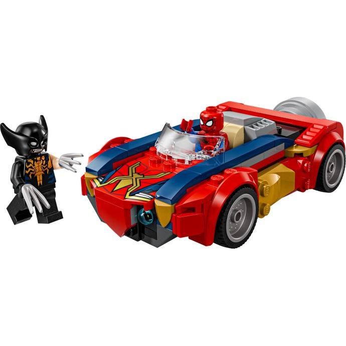 Spider-Man Car vs. Venomized Wolverine | Marvel Super Heroes | 76336
