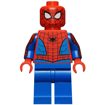 Spider-Man - Printed Blue Arms, Plain Legs | sh0684