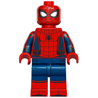 Spider-Man - Printed Dark Blue Arms and Red Feet | sh0829