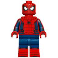 Spider-Man - Bras bleu foncé imprimés et pieds rouges | sh0829