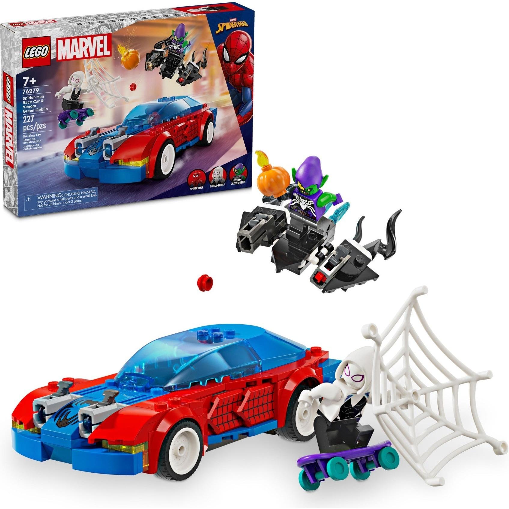Spider-Man Race Car & Venom Green Goblin | Marvel Super Heroes | 76279