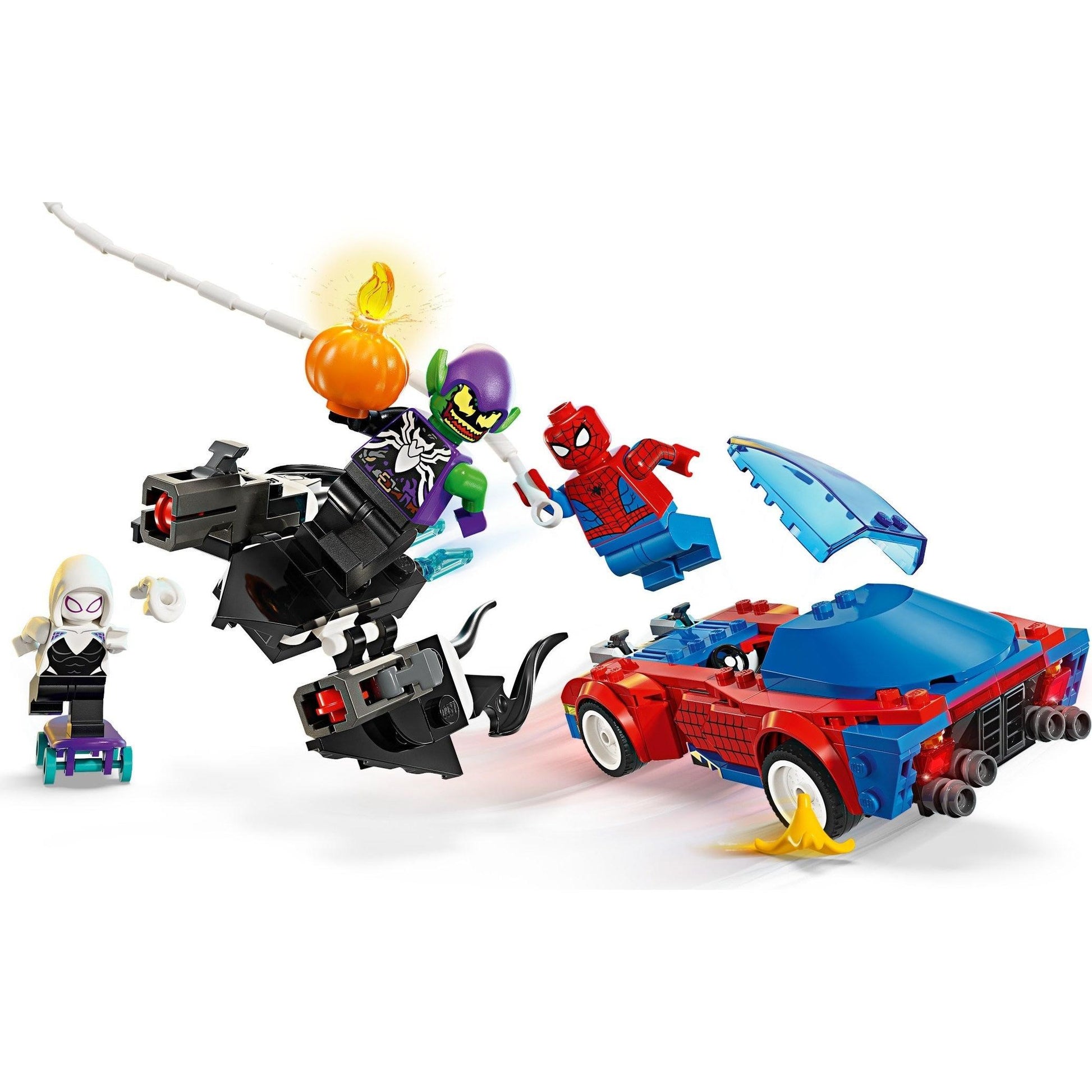 Spider-Man Race Car & Venom Green Goblin | Marvel Super Heroes | 76279