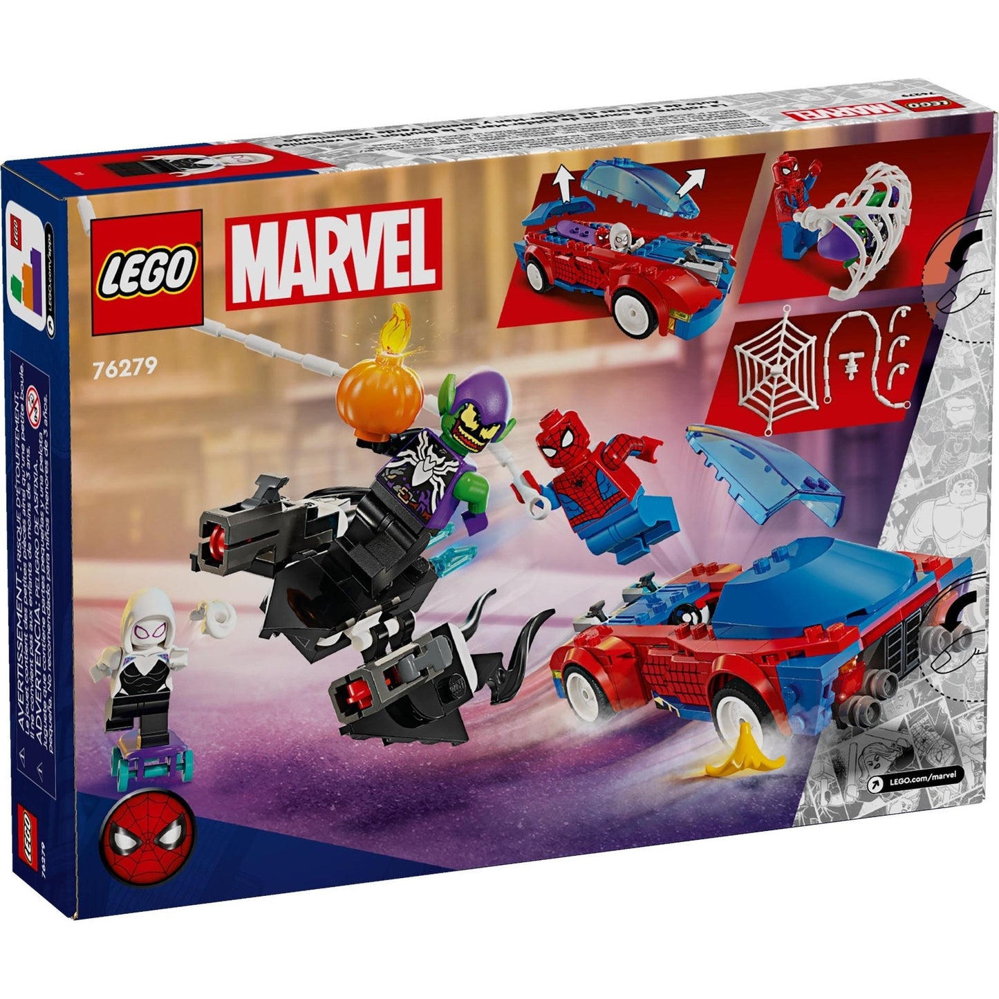 Spider-Man Race Car & Venom Green Goblin | Marvel Super Heroes | 76279