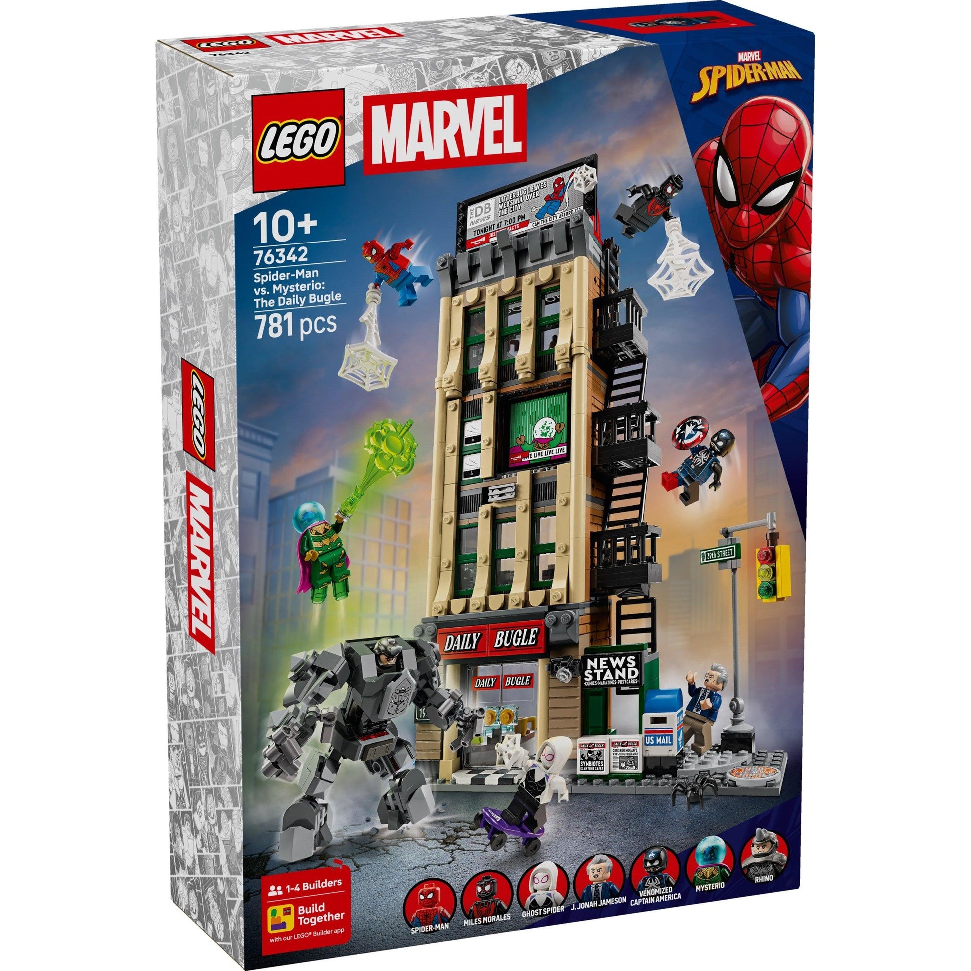 Spider-Man vs. Mysterio: The Daily Bugle | Marvel Super Heroes | 76342
