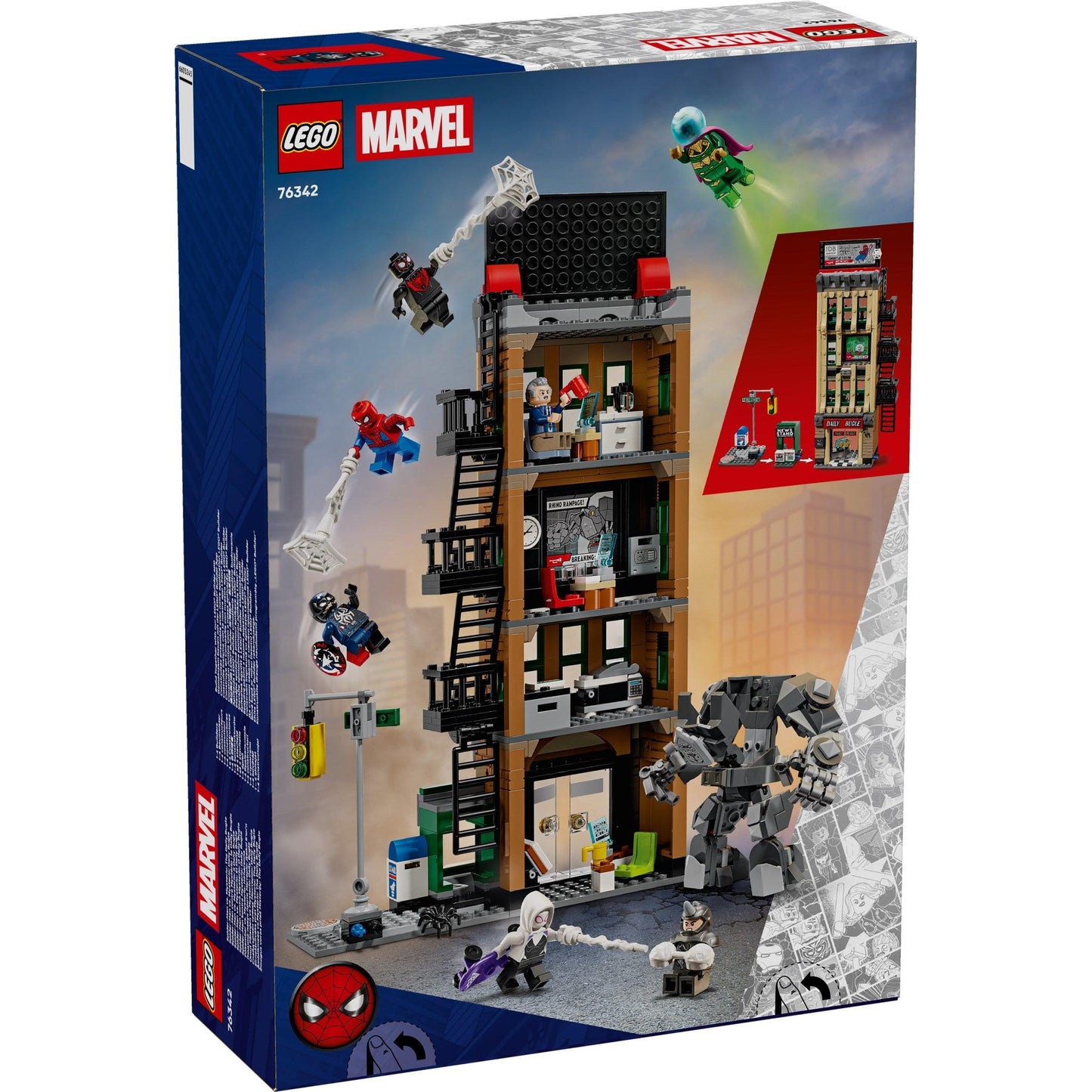 Spider-Man vs. Mysterio: The Daily Bugle | Marvel Super Heroes | 76342