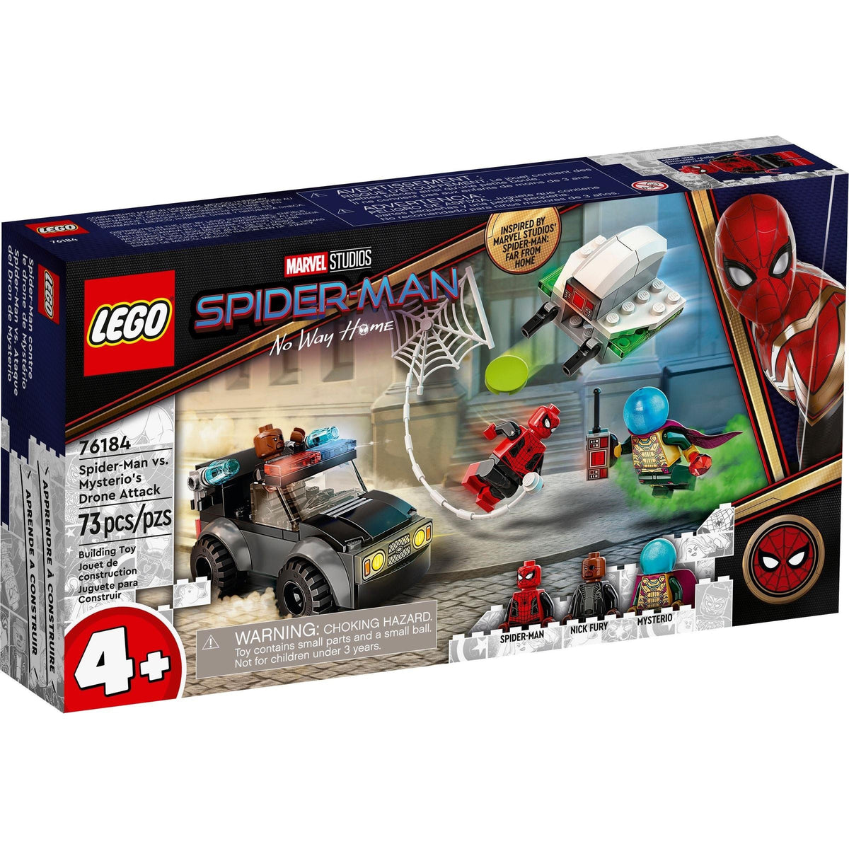 Spider-Man vs. Mysterio's Drone Attack | Marvel Super Heroes | 76184