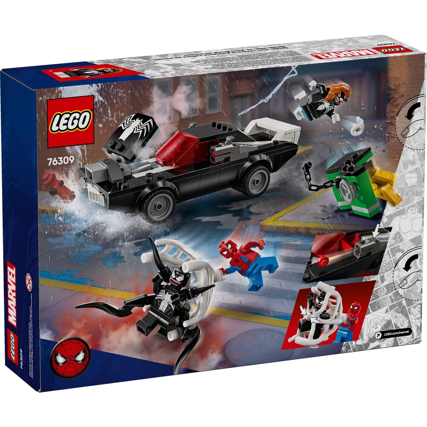 Spider-Man vs. Venom Muscle Car | Marvel Super Heroes | 76309