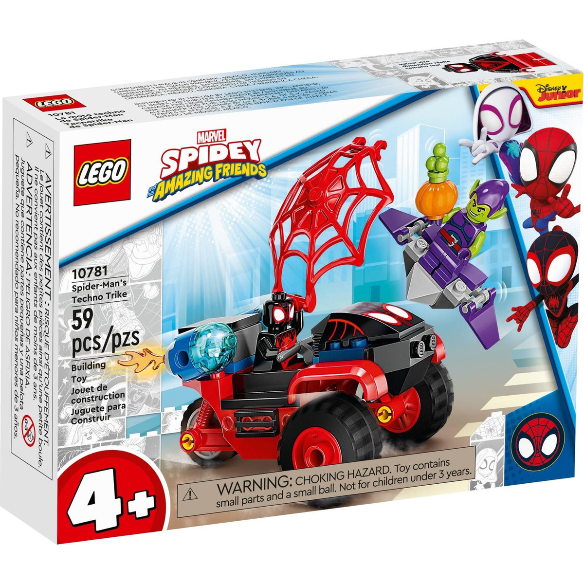 Spider-Man's Techno Trike | Marvel Super Heroes | 10781