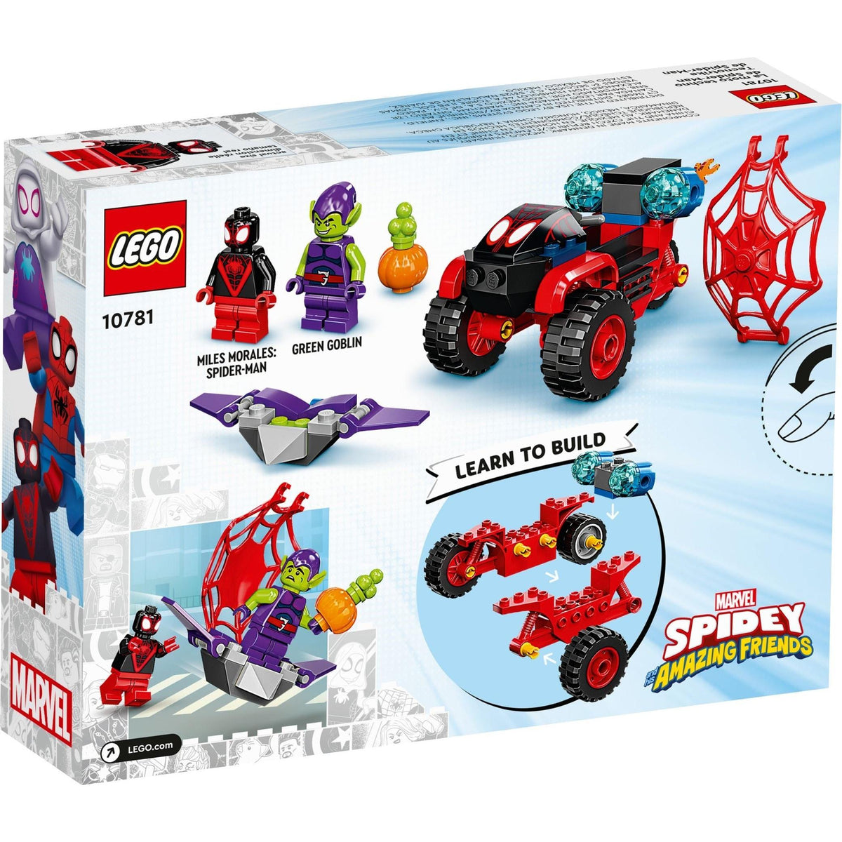 Spider-Man's Techno Trike | Marvel Super Heroes | 10781