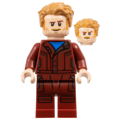 Jambes imprimées rouge foncé Star-Lord | sh0975