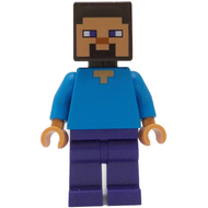 Steve (Nougat) - Jambes violet foncé | min199